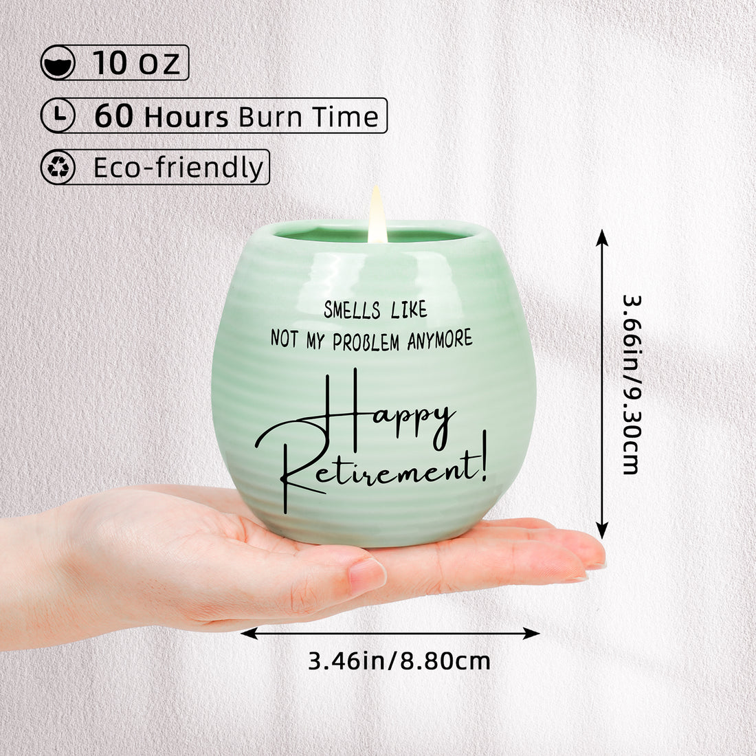 Retirement  Lavender Scented 10Oz Candles