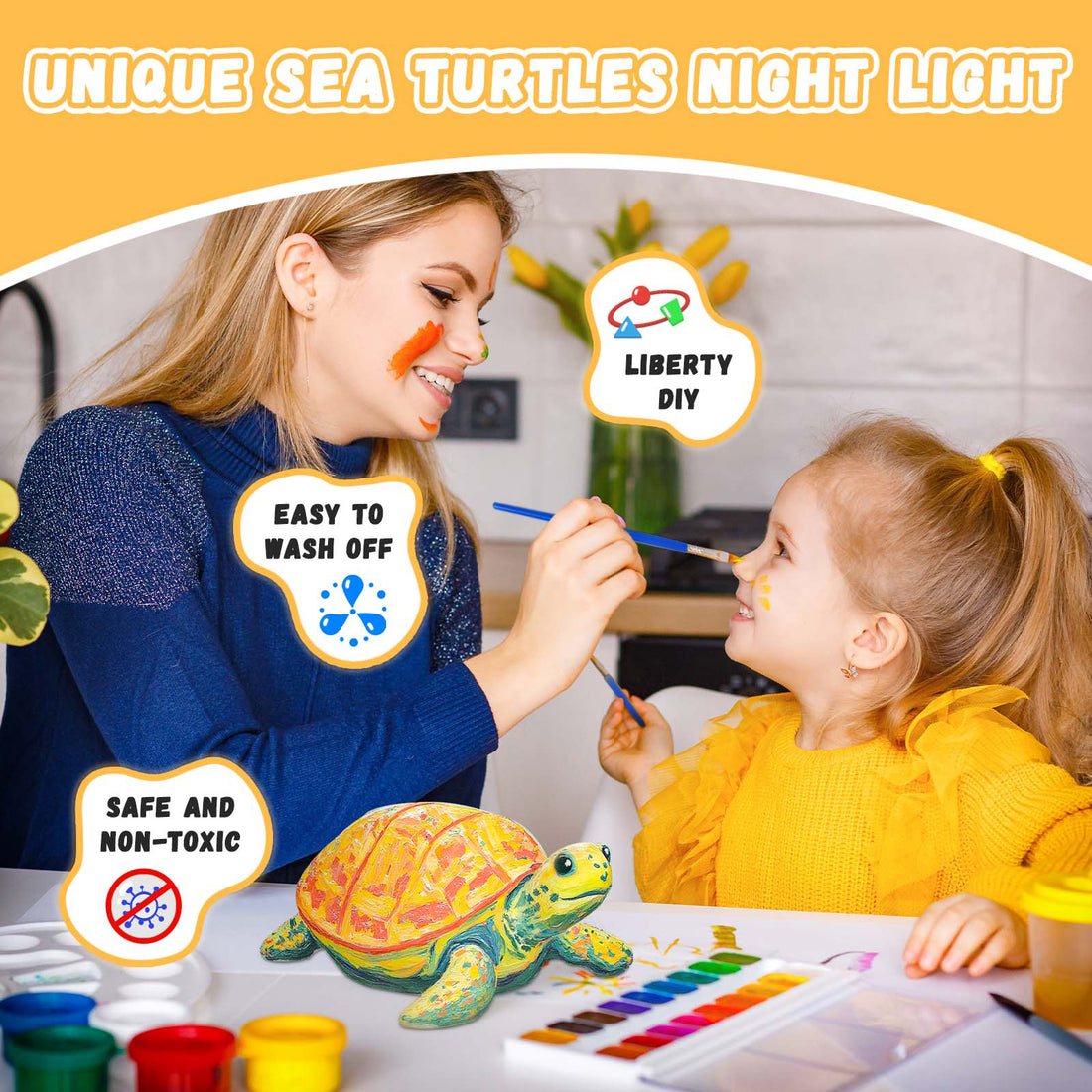 Paint Your Own Turtle Lamp Kit